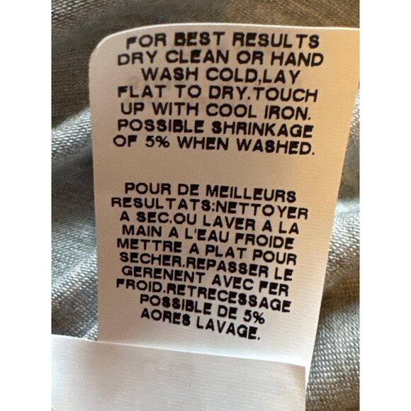 Karen Kane Sky Country Long Sleeve Wrap Top L Modal & Spandex Made In USA NWT - Picture 5 of 10